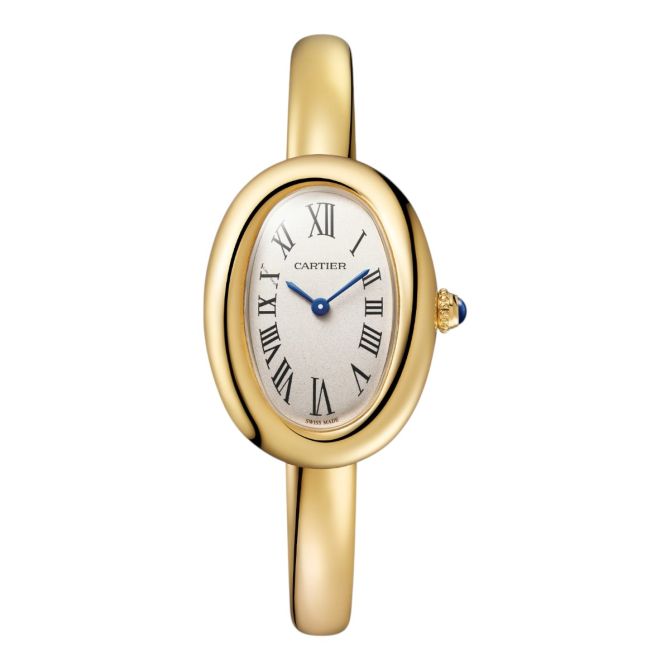 Cartier Baignoire Watch 23.1mm x 31.4mm Women's Watch, Silver Dial