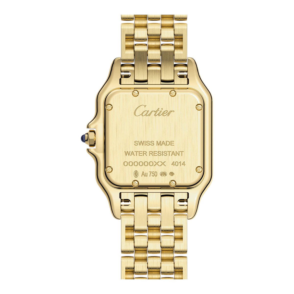 Cartier Panthere 29mm x 37mm Watch, Silvered Dial