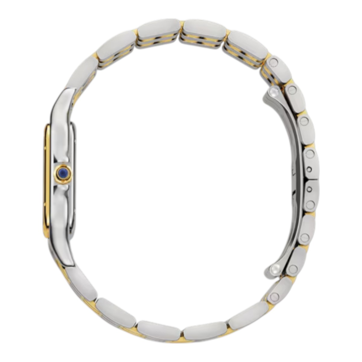 Cartier Panthere 29mm x 37mm Women's Watch, Yellow Gold and Silvered Dial