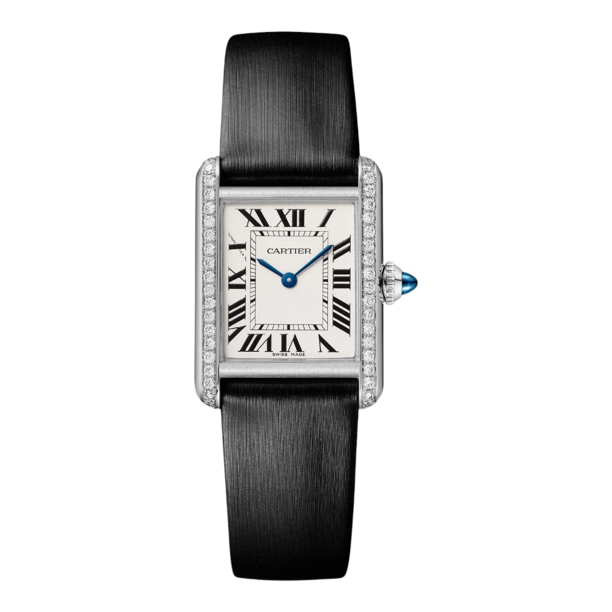 Cartier Tank Must 29.5mm x 22mm Watch, Silvered Dial