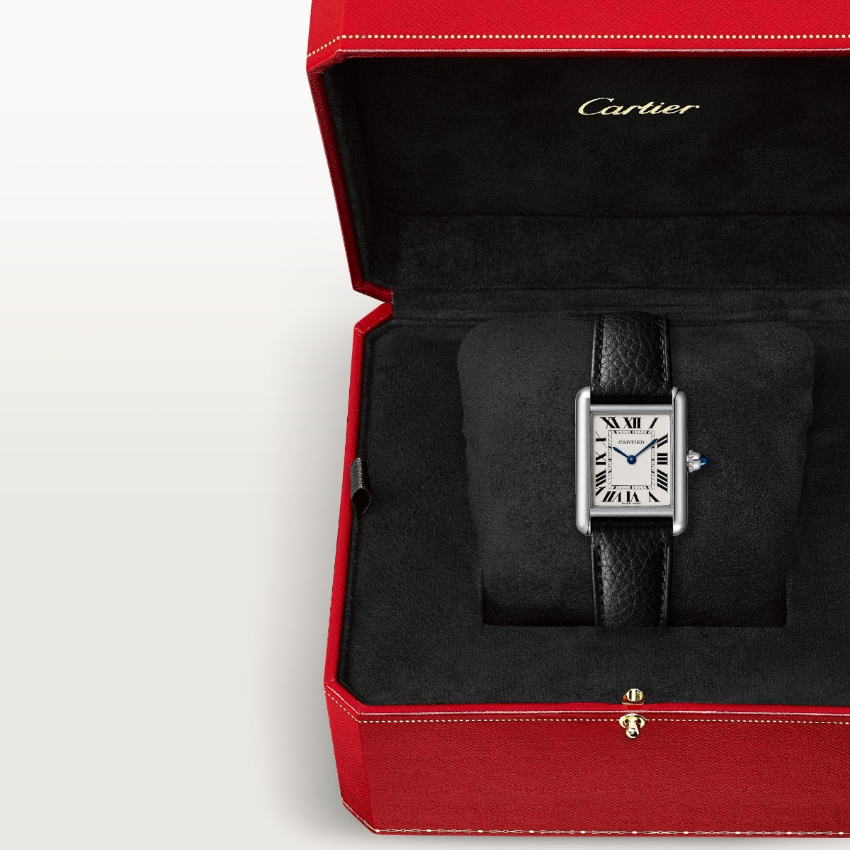 Cartier Tank Must 29.5mm x 22mm Watch, Silver Dial