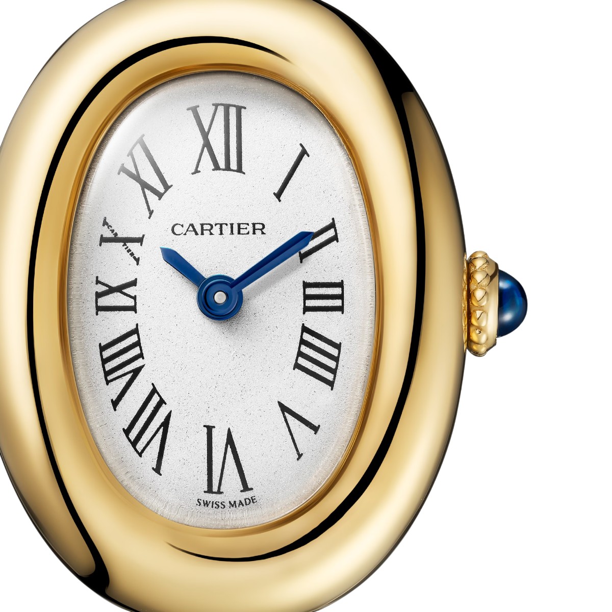 Cartier Baignoire 24.6mm x 18.7mm Watch, Silvered Dial