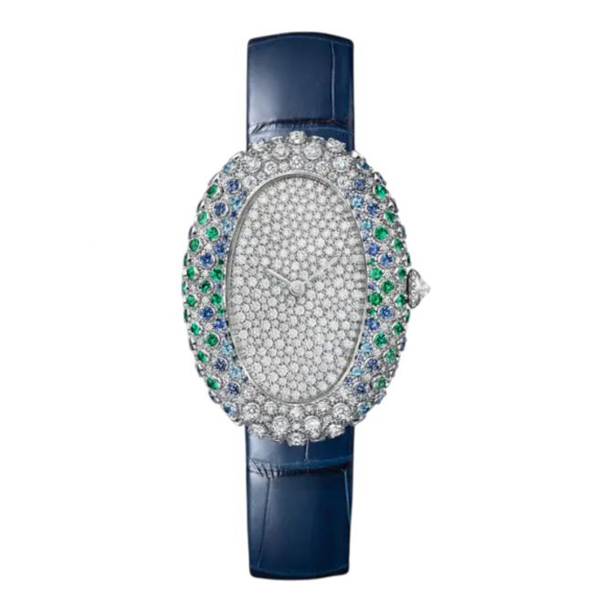 Cartier Baignoire 36mm x 26mm Watch, Diamond Dial