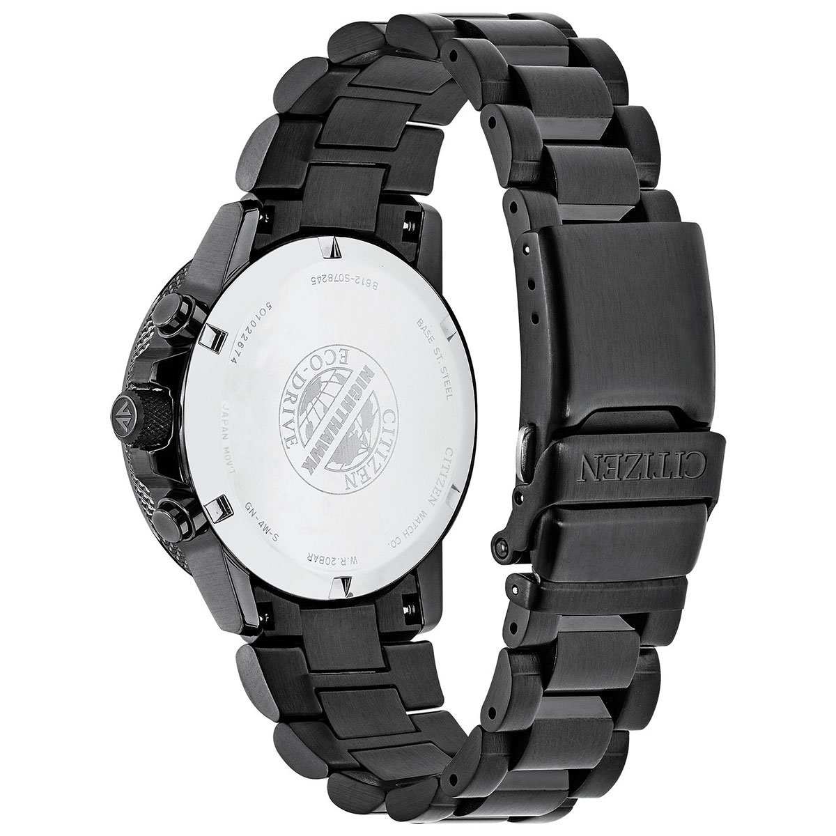Citizen Nighthawk 42mm Men's Watch, Black Dial