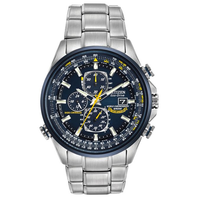 Citizen Blue Angels Edition World Chronograph Men's Watch