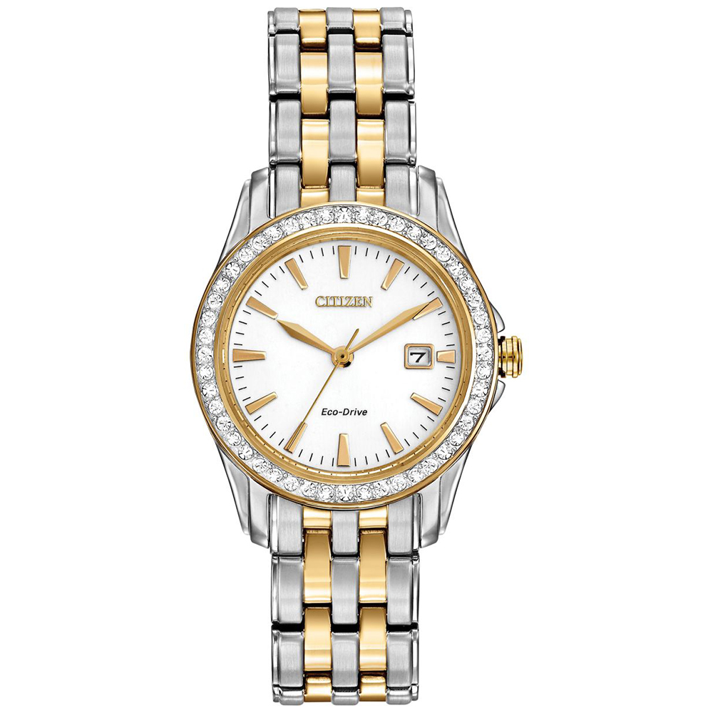 silhouette crystal citizen watch