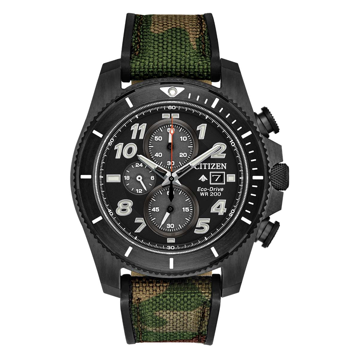 citizen black face watch