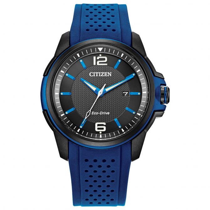 Citizen Drive 45mm Men's Watch, Blue and Black Dial