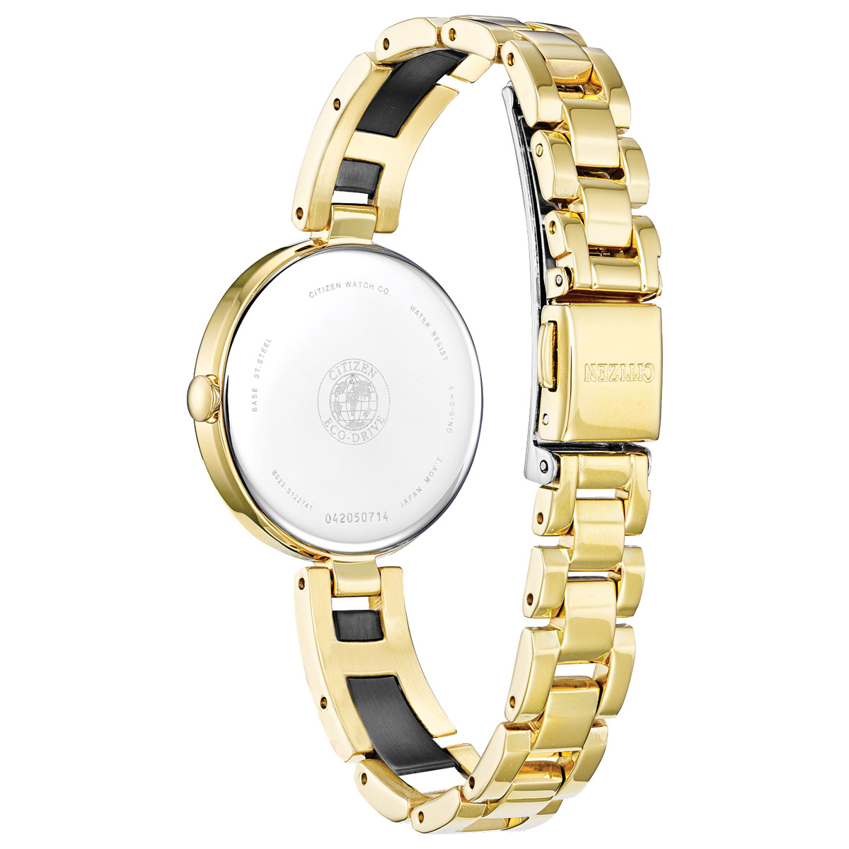 Citizen Axiom 28mm Watch, Black and Gold Tone Dial