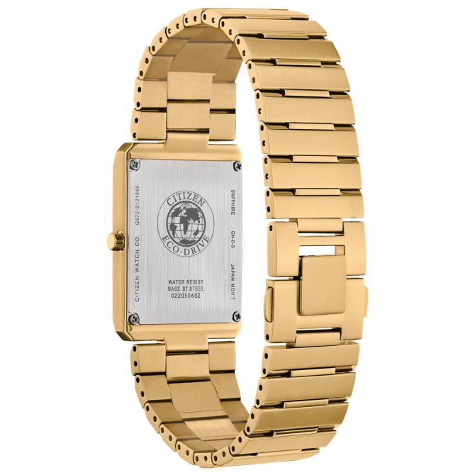 Citizen Stiletto 28mm Watch, Gold and Black Dial | AR3102-51E