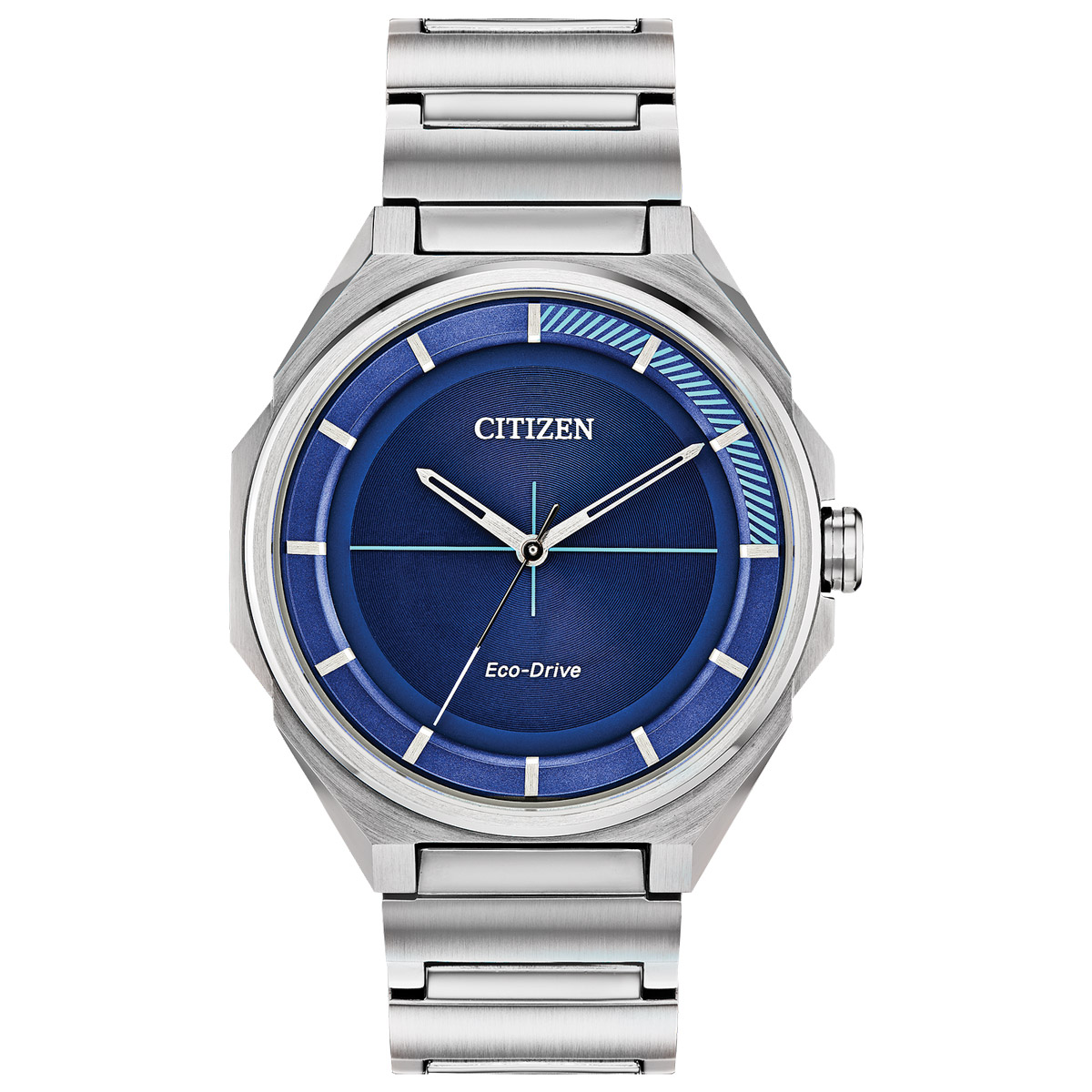 Citizen Drive 41mm Men's Watch, Blue and Silver Dial