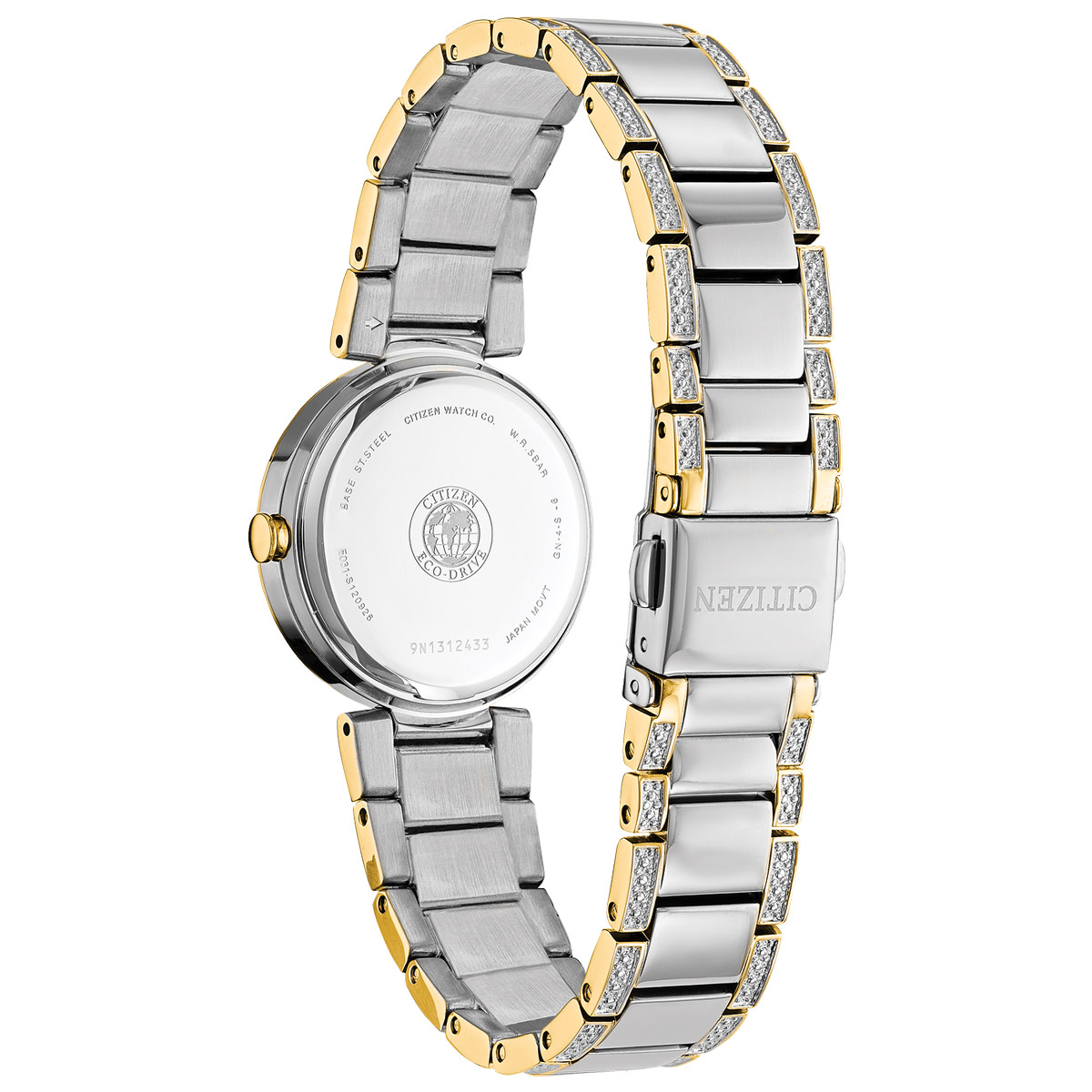 Citizen Silhouette Crystal 28mm Watch, Mother of Pearl Dial