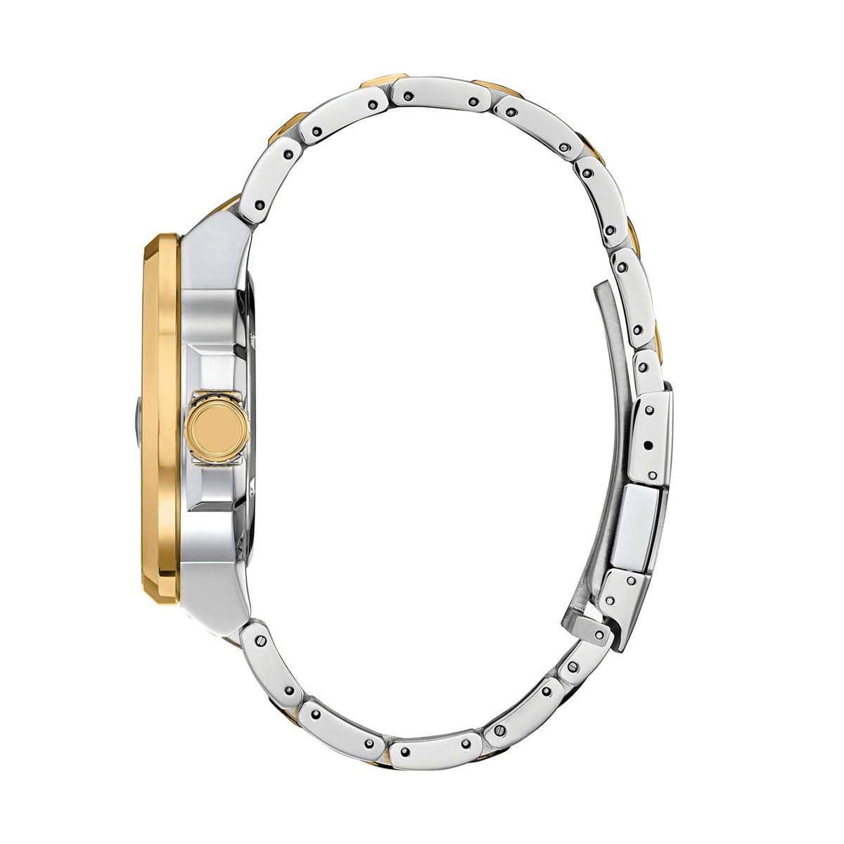Citizen Endeavor 44mm Watch, Blue and Gold Tone Dial