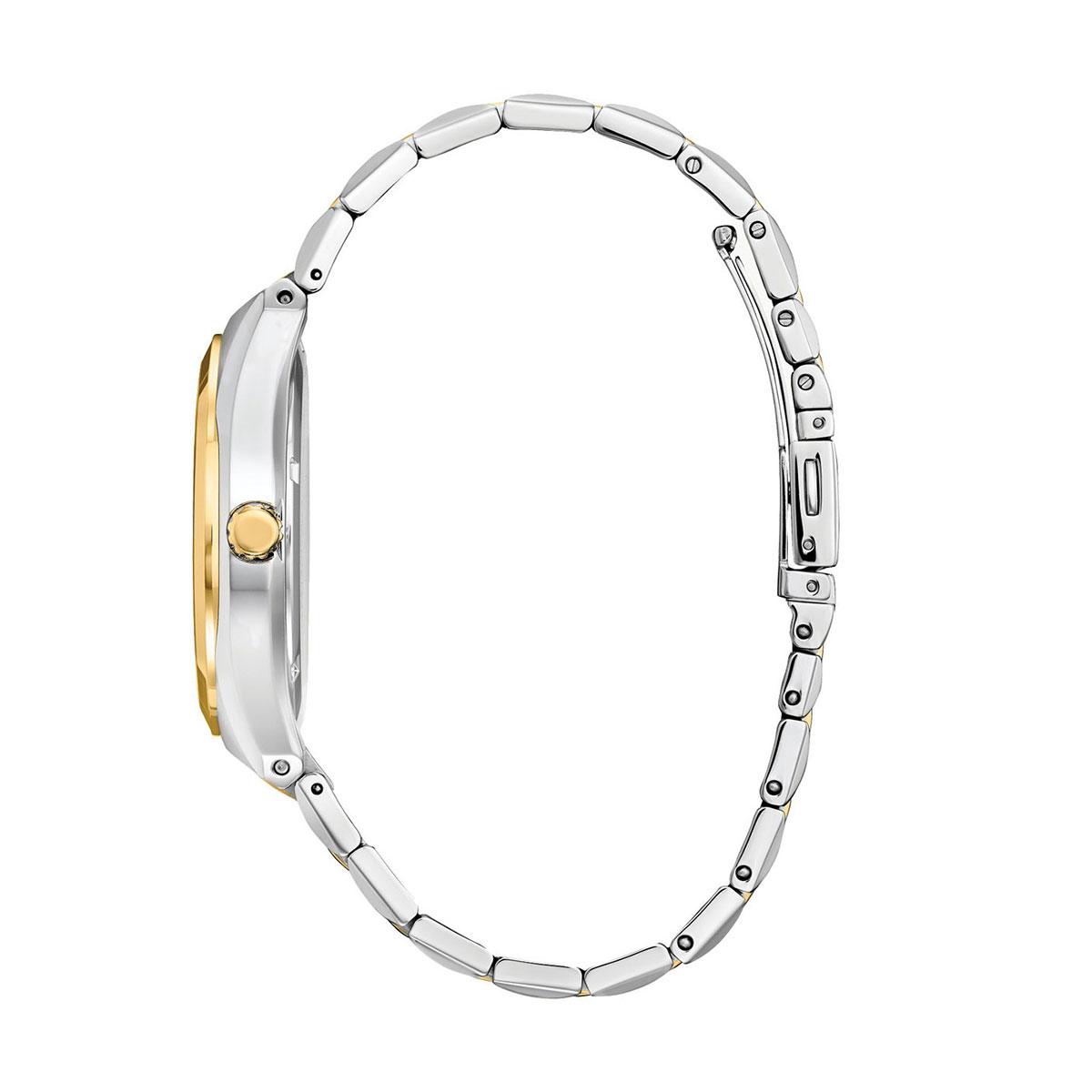 Citizen Corso 40mm Watch, White and Gold Tone Dial