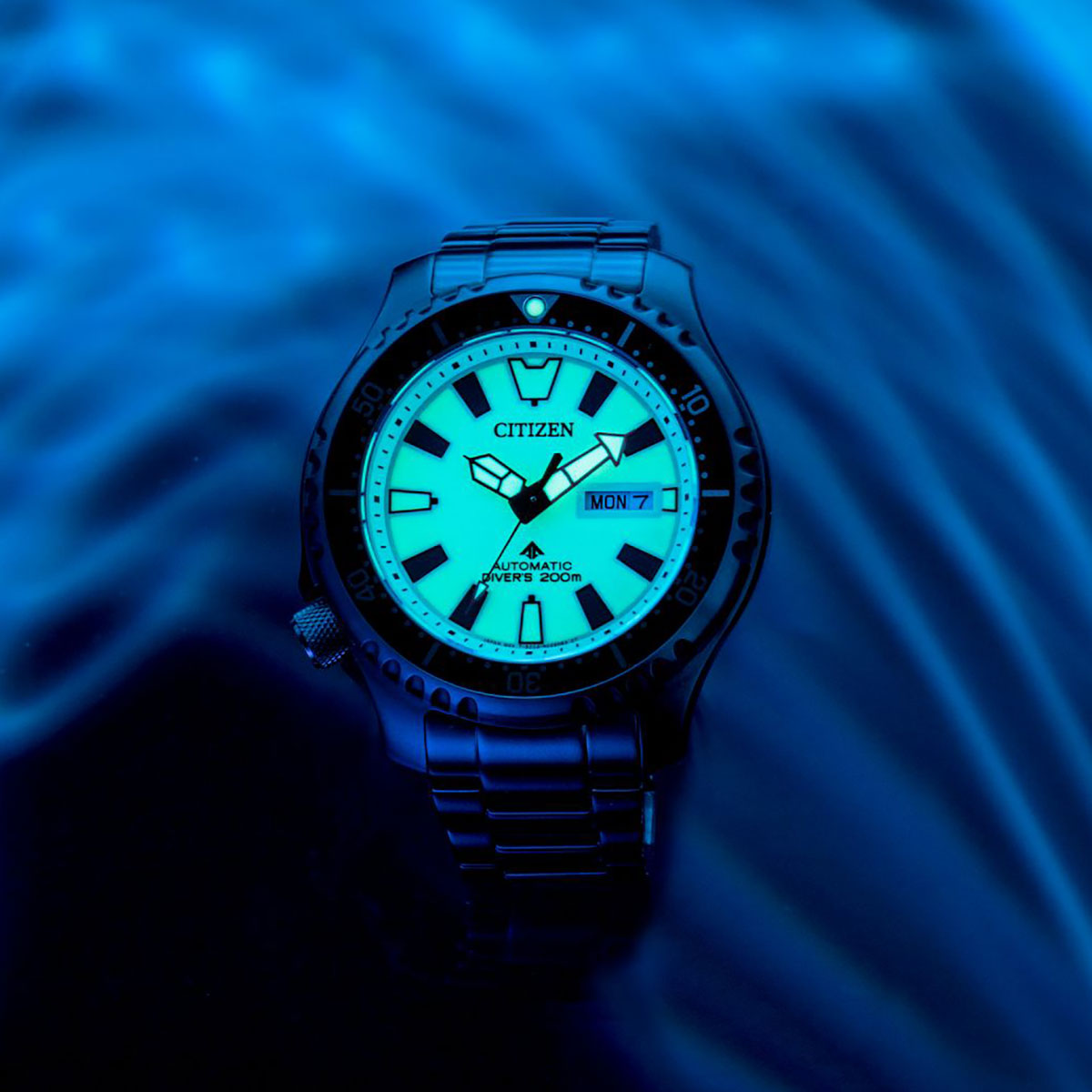 Citizen Promaster Dive Automatic 44mm Men's Watch, Yellow Dial