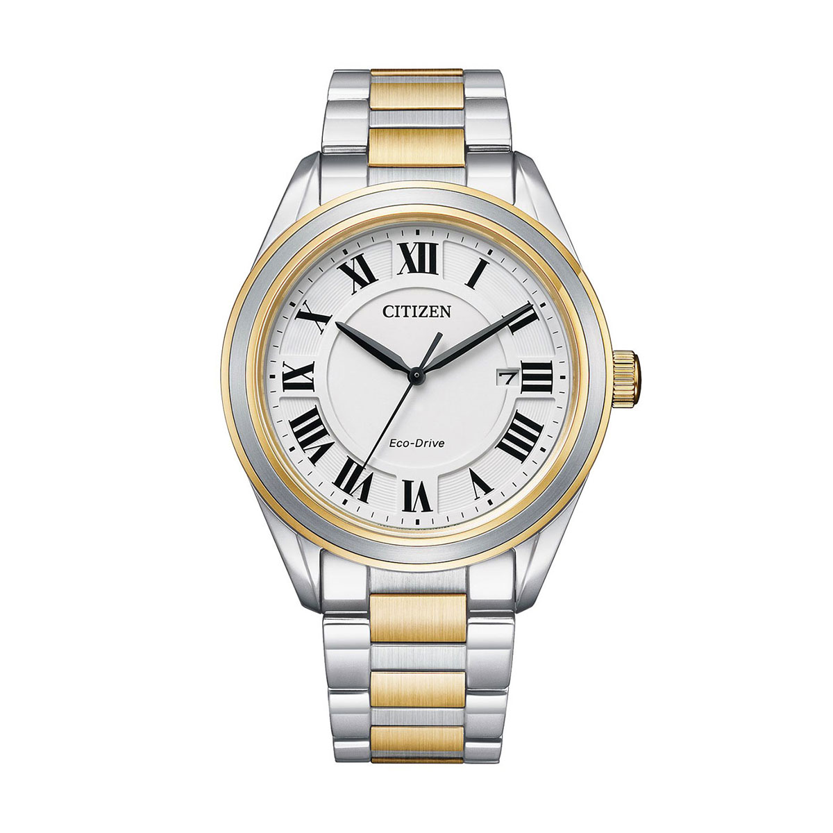 Citizen Arezzo 40mm Watch, White Dial