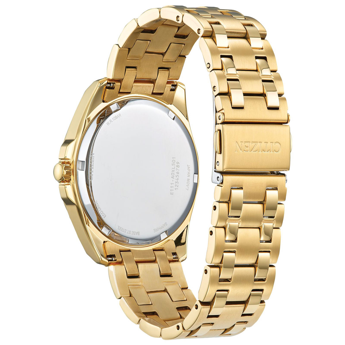 Citizen Peyten 41mm Watch, Gold Tone Dial