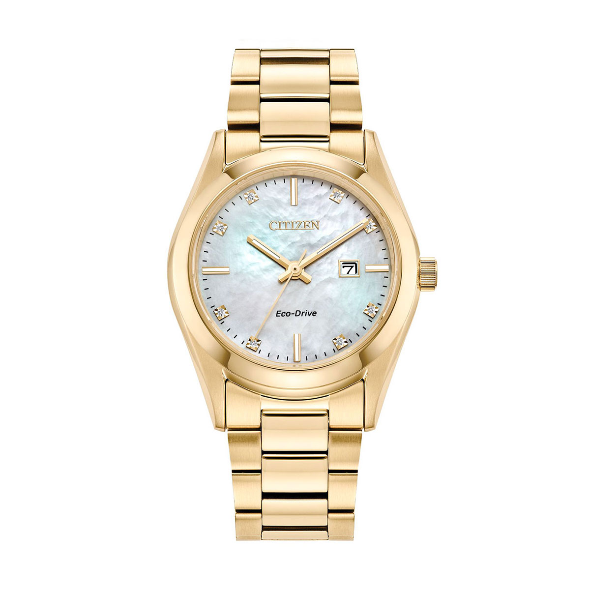 Citizen Sport Luxury 33mm Women's Watch, White Dial