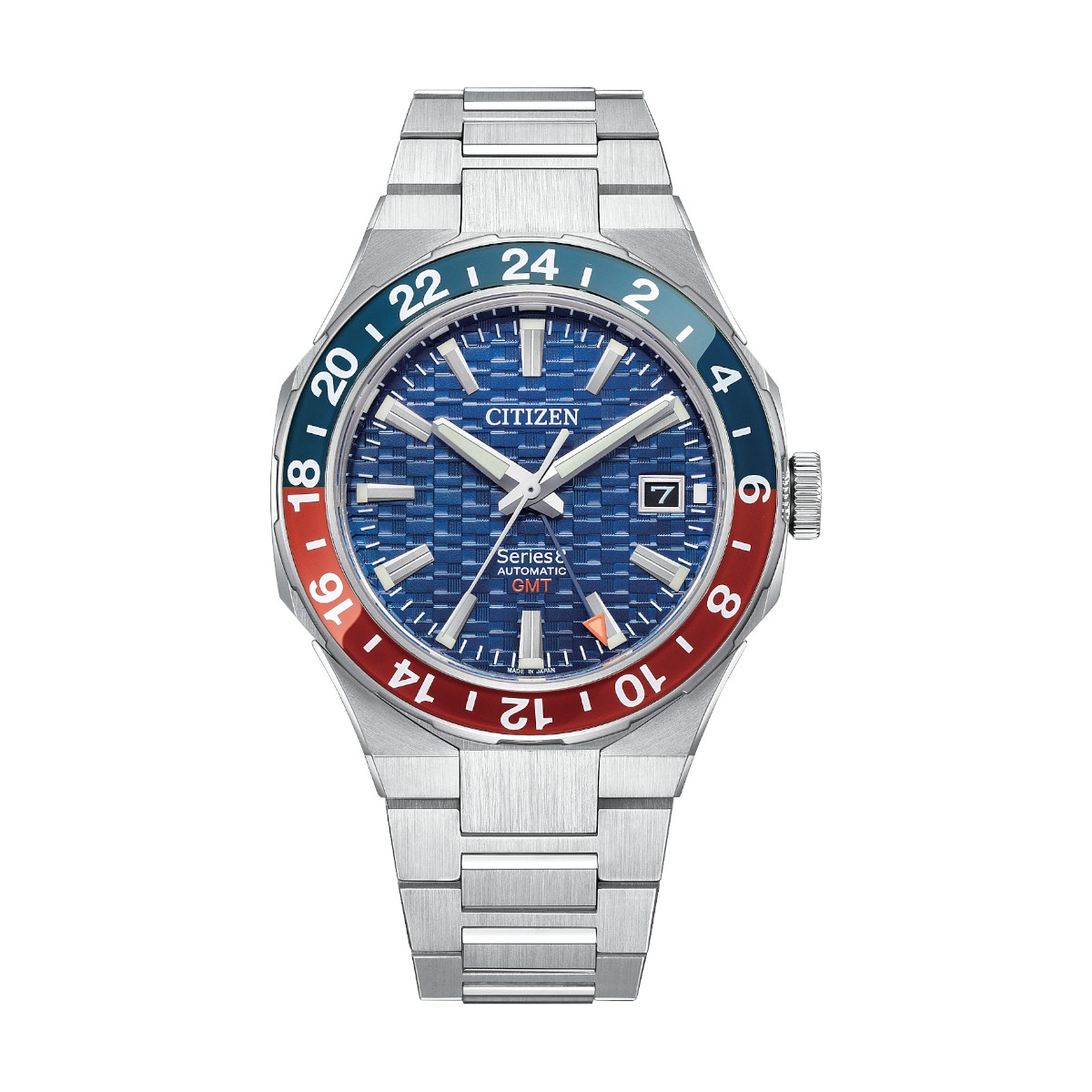 Citizen Series8 880 GMT Automatic 41mm Men's Watch, Blue Dial