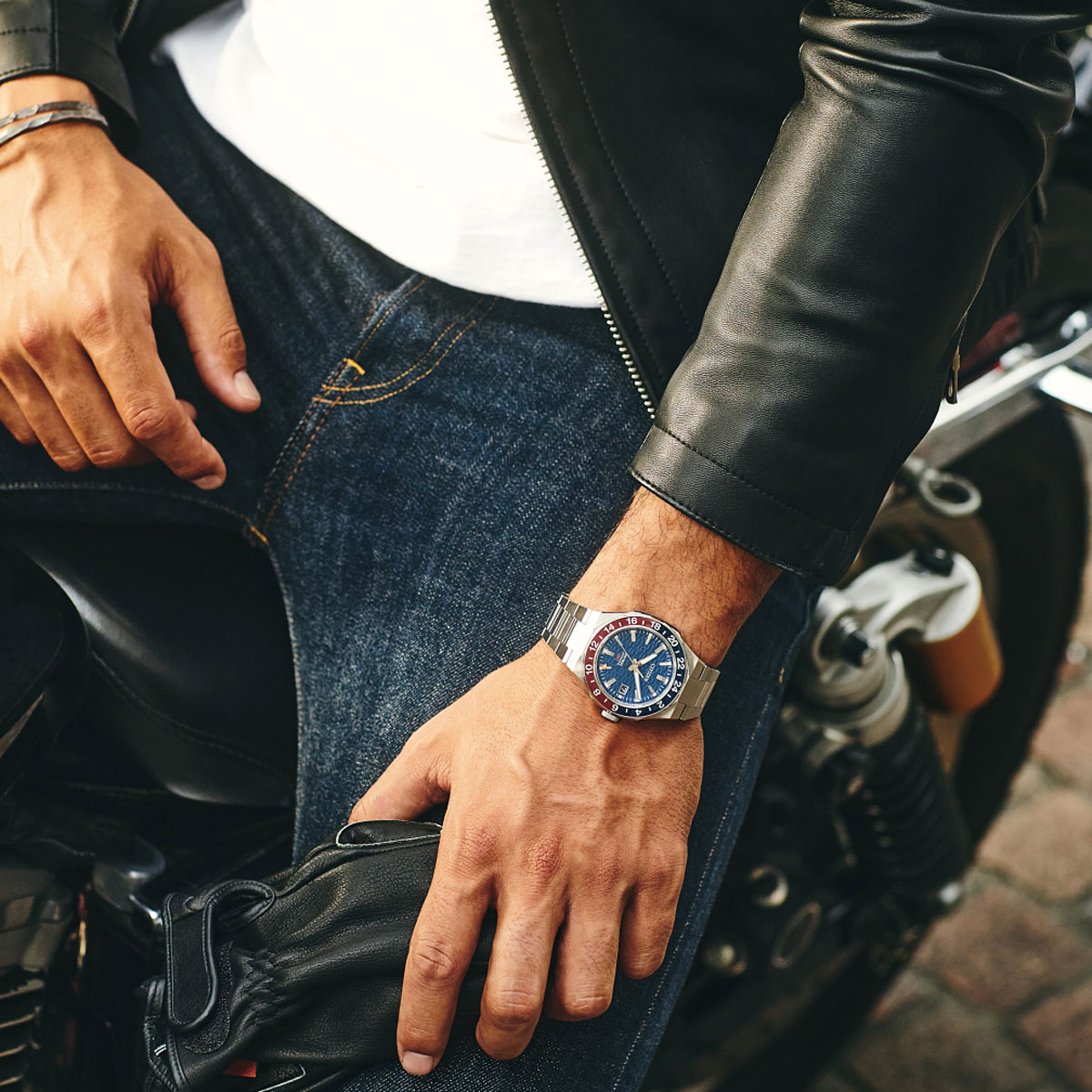 Citizen Series8 880 GMT Automatic 41mm Men's Watch, Blue Dial