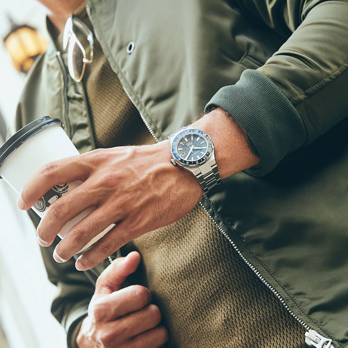 Citizen Series8 880 GMT Automatic 41mm Men's Watch, Black Dial