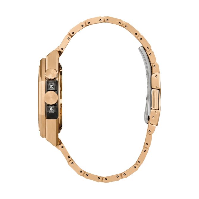 CITIZEN ゴールド ラジオコントロール置時計 1CTZN0828A.jpg