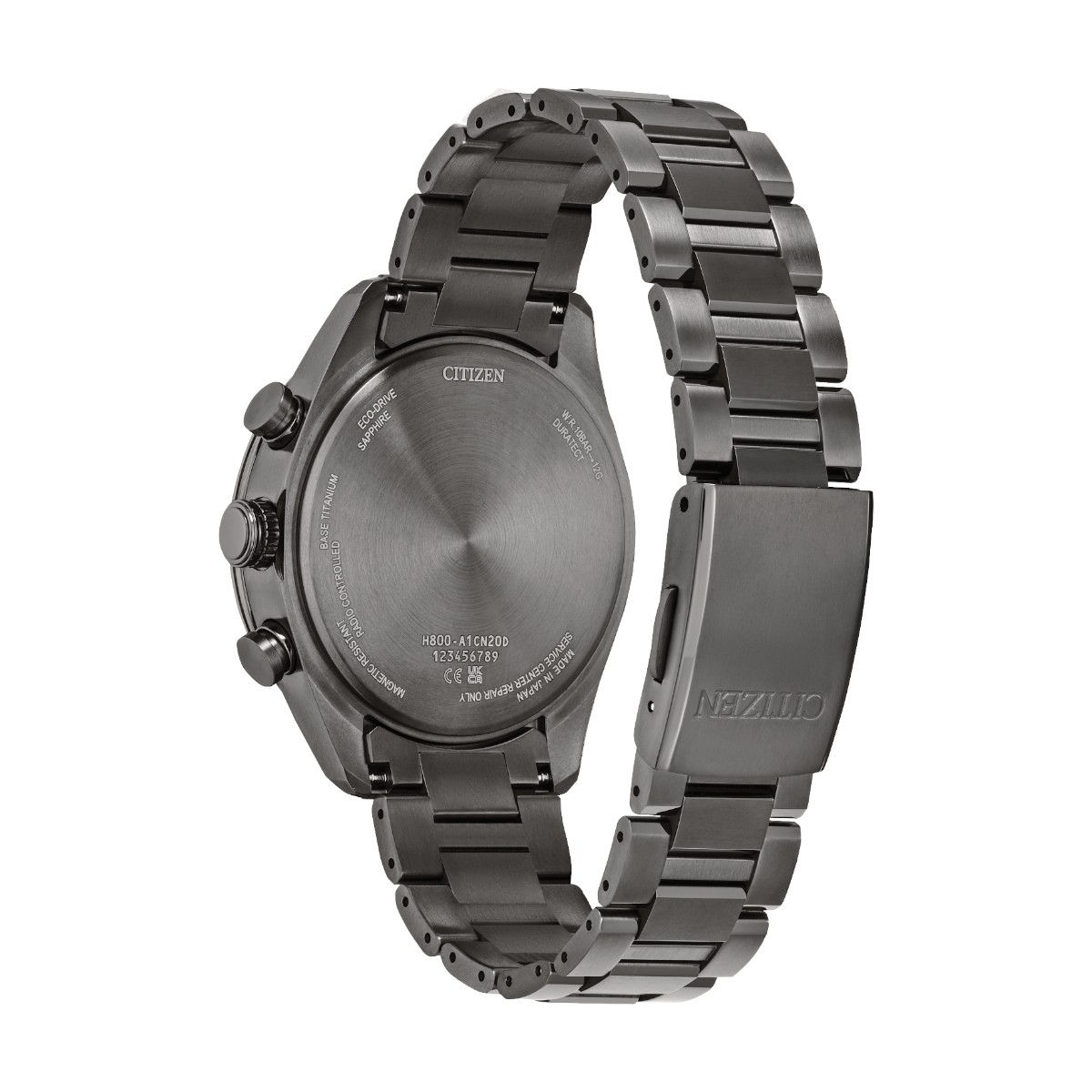 Citizen Attesa Super Titanium 42mm Men's Watch, Greenish Blue and Black Dial