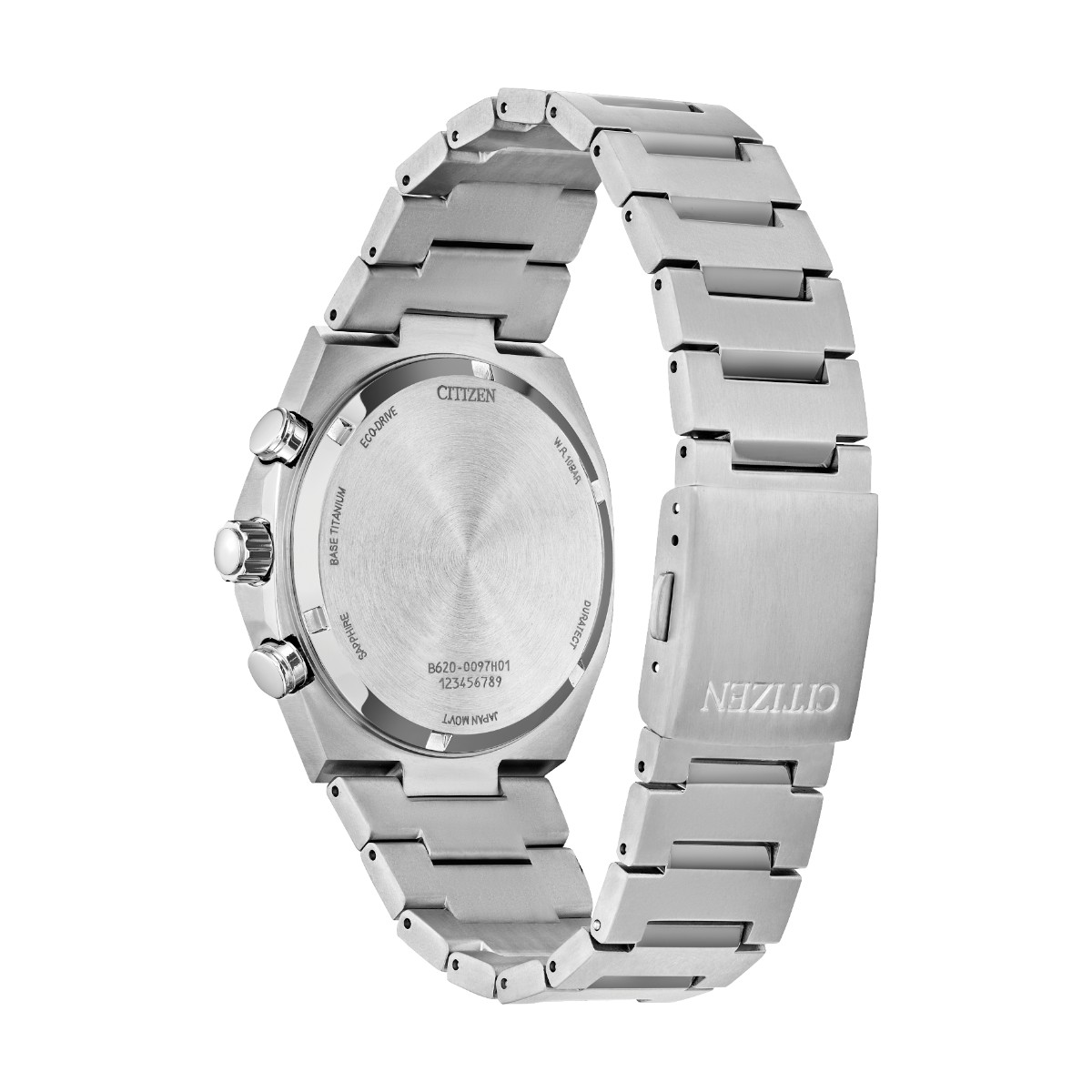 Citizen Zenshin Chronograph 42.5mm Men's Watch, Textured Salmon Dial