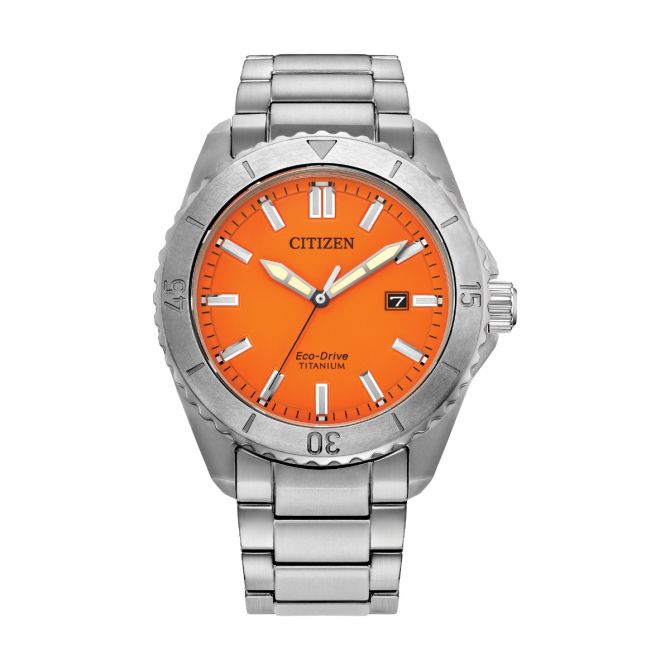 Citizen Brycen 41mm Men's Watch, Orange Dial