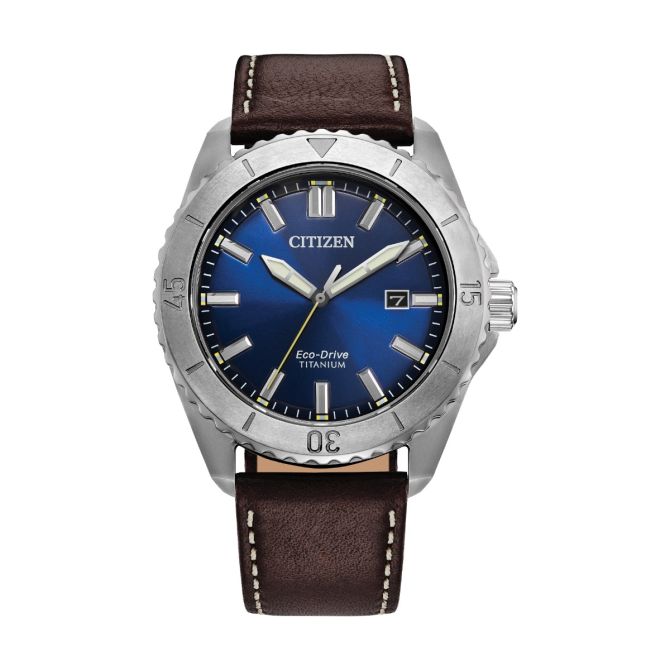 Citizen Brycen Super Titanium 41mm Men's Watch, Blue Dial