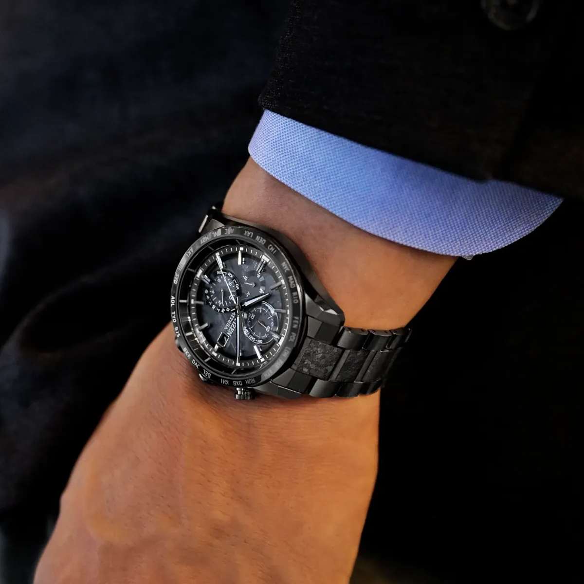 Citizen Attesa Hakuto-R 42mm Watch, Grey Dial