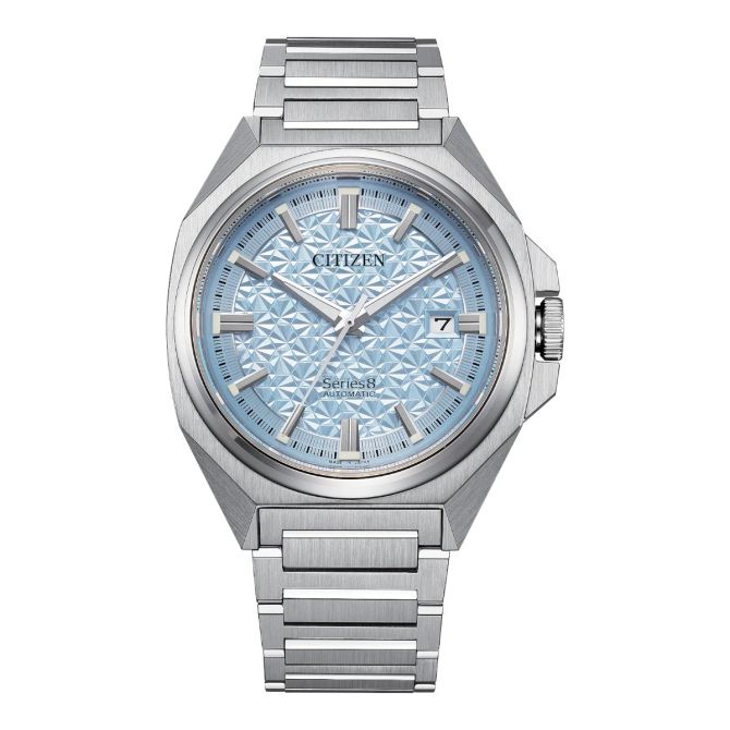 Citizen Series8 831 40mm Men's Watch, Light Blue Dial
