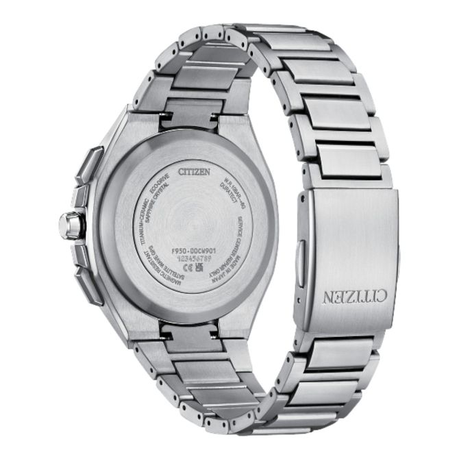 Citizen Attesa Titanium 43.2mm Men's Watch, Grey Dial | CC4104-53E