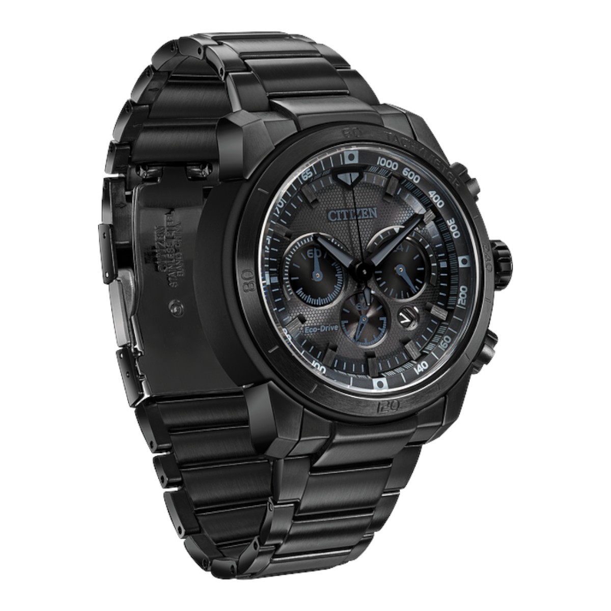 Citizen Ecosphere 48mm Watch, Black Dial