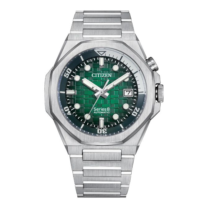 Citizen Series8 890 42.6mm Men's Watch, Green Dial