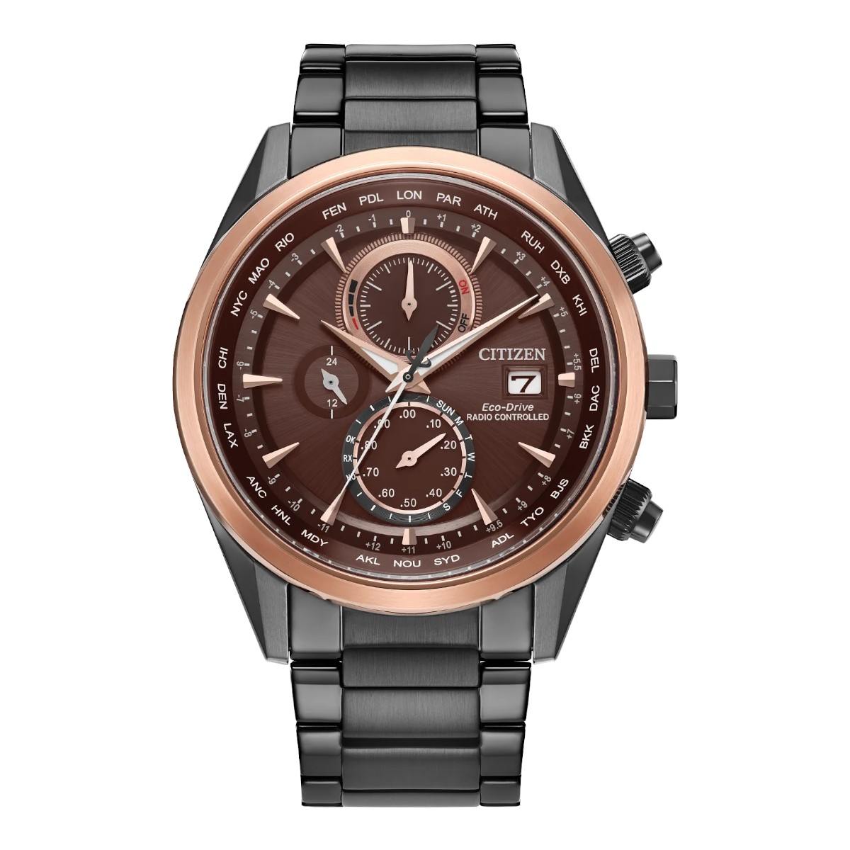 Citizen Sport Luxury 43mm Men's Watch, Red Dial