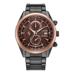 Citizen Attesa Super Titanium 44.6mm Watch, Brown Dial | CC4074
