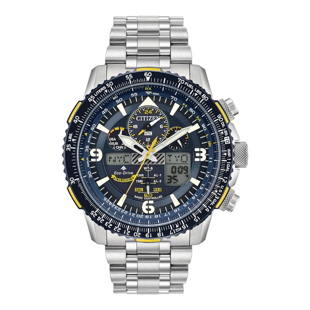 Citizen Promaster Skyhawk A-T 45mm Men's Watch, Blue Dial