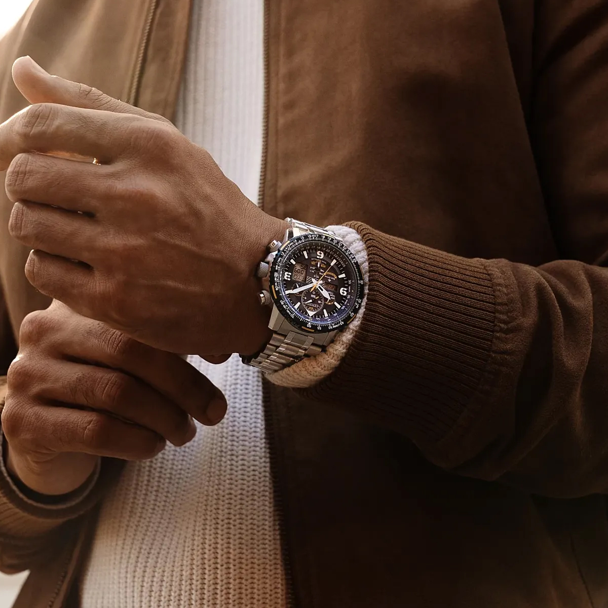 Citizen Promaster Skyhawk A-T 45mm Men's Watch, Blue Dial