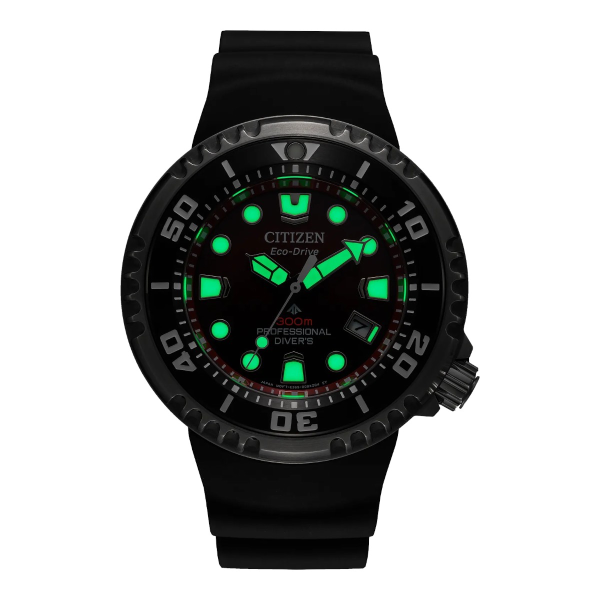 Citizen Promaster Dive E365 46mm Men's Watch, Red Dial