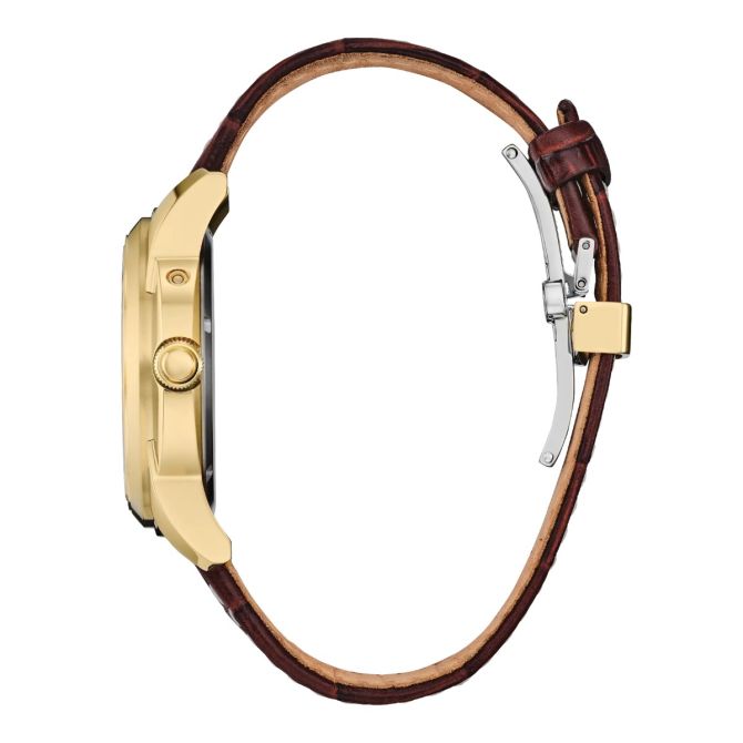 Citizen Calendrier 41.8mm Watch, Gold Dial | BU0082-06P | Borsheims