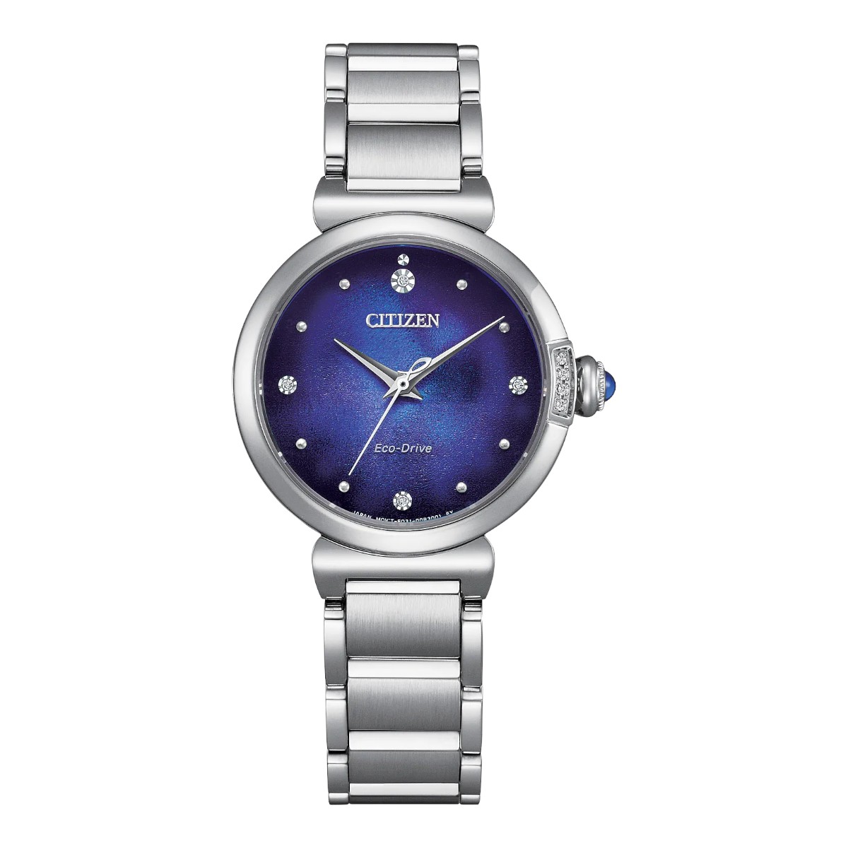 Citizen L Mae 29.5mm Women's Watch, Blue and Diamond Dial