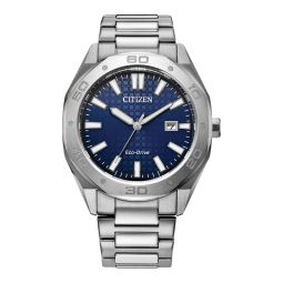 Citizen Zenshin Chronograph 42.4mm Men's Watch, Textured Light