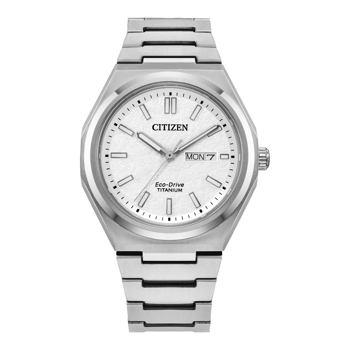 Citizen Zenshin Three-Hand 39mm Men's Watch, White Dial