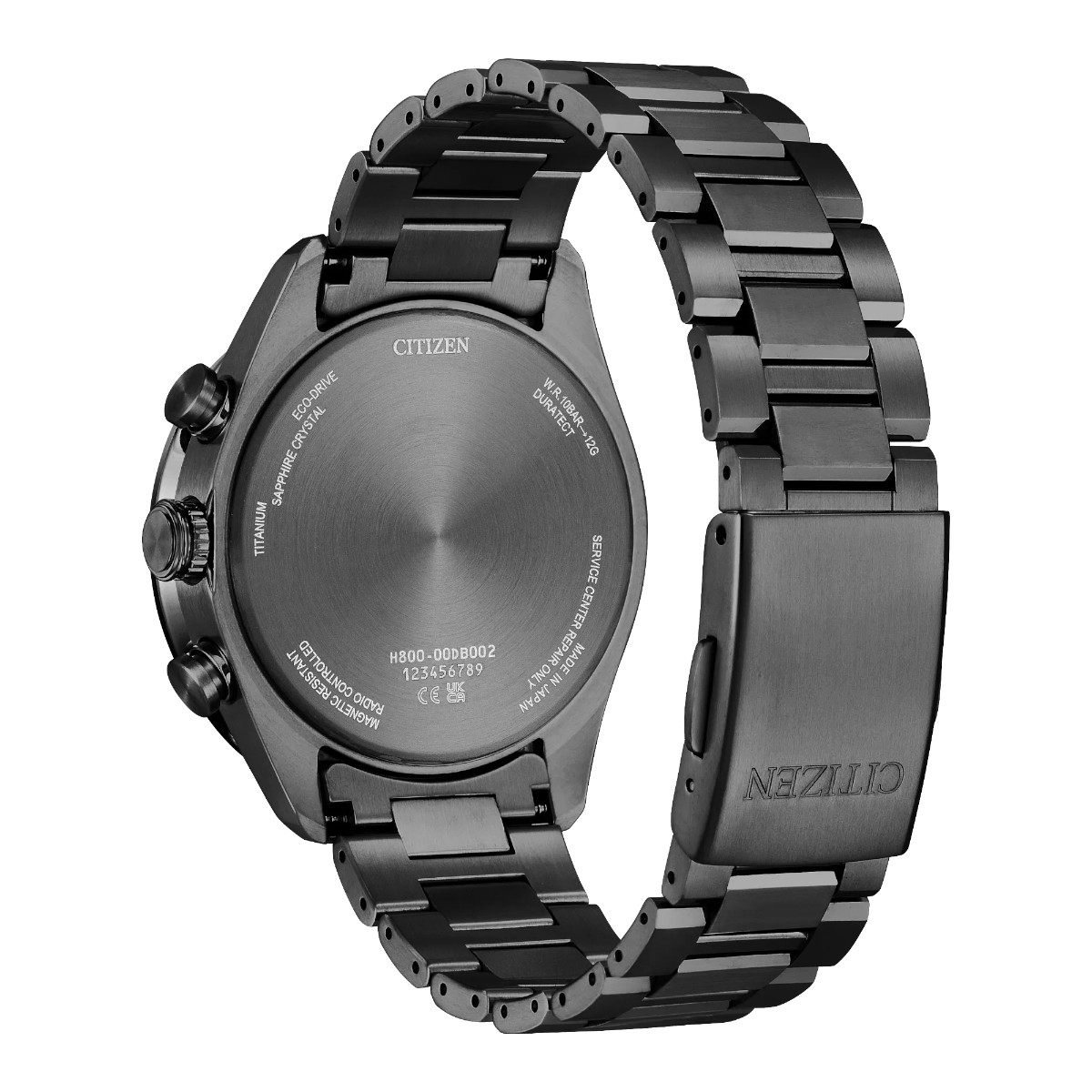 Citizen Attesa 42mm Women's Watch, Blue and Green Dial