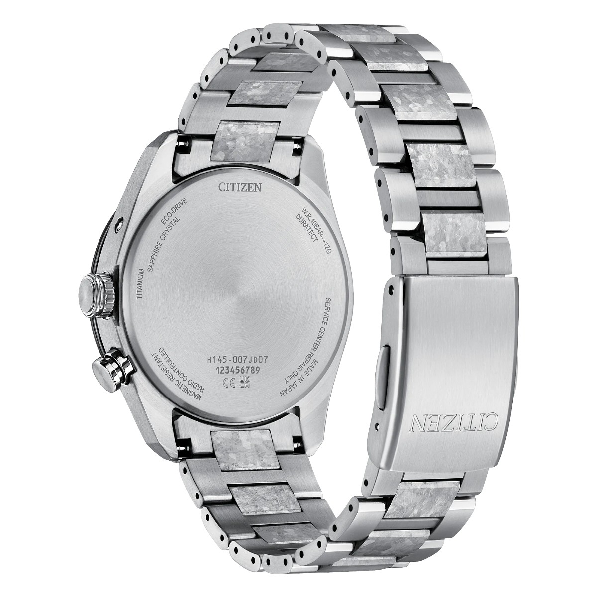 Citizen Attesa Platinum Shine 40.6mm Men's Watch, Grey Dial
