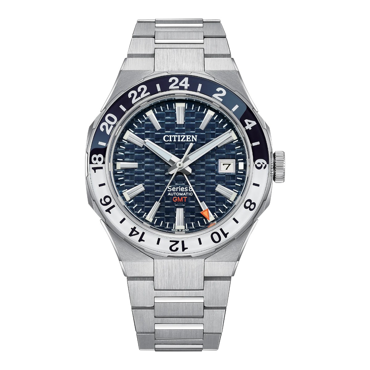 Citizen Series8 880 GMT 41mm Men's Watch, Navy Dial