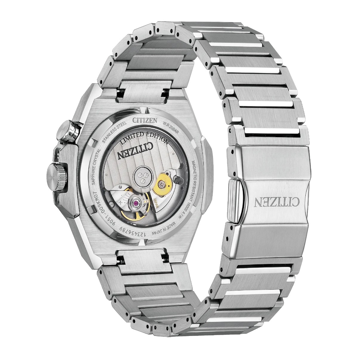 Citizen Series8 890 City Lights 42.6mm Men's Watch, Silver Dial