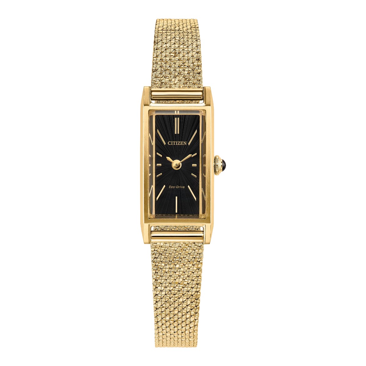 Citizen Gold Fio 14.3mm Women's Watch, Black Dial