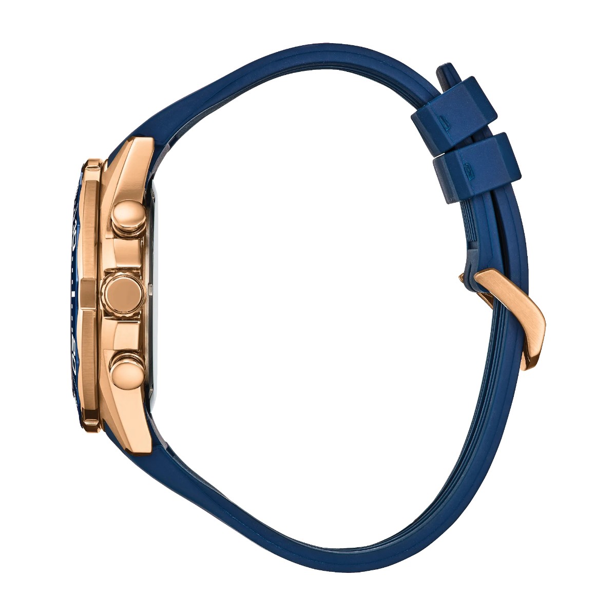 Citizen Endeavor Chronograph 43mm Men's Watch, Blue Dial and Blue Rubber Bracelet